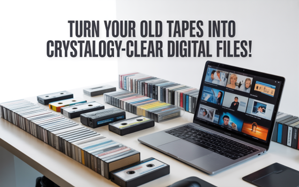 The Ultimate Guide to Turning VHS, Camcorder & Cassette Tapes into Crystal-Clear Digital Files Turn Your old Tapes into crystalogy-clear digital files!